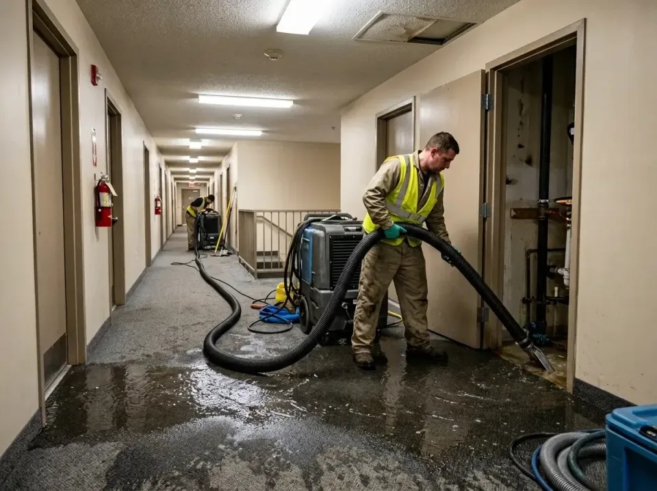 multi-unit-apartment-hallway-f-005 — frequently asked questions, Emergency Burst Pipe Water Extraction & Removal in Smithton…